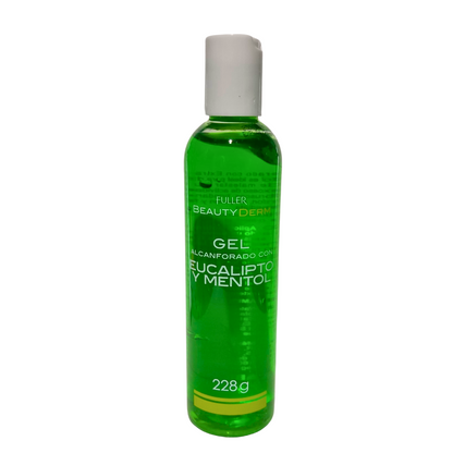 Gel Beauty Derm Alcanforado con Eucalipto y Mentol 228 gr