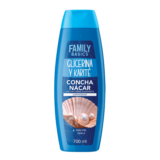 Loción Corporal Suavizante con Glicerina y Karité Concha Nácar Luminosidad